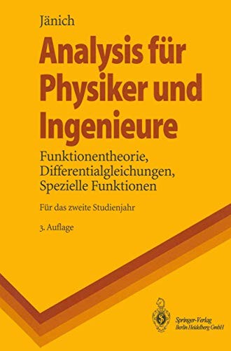 Analysis Fur Physiker Und Ingenieure
