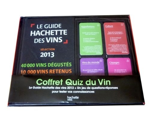 Coffret quiz du vin NED - Le Guide Hachette des Vins selection 2013