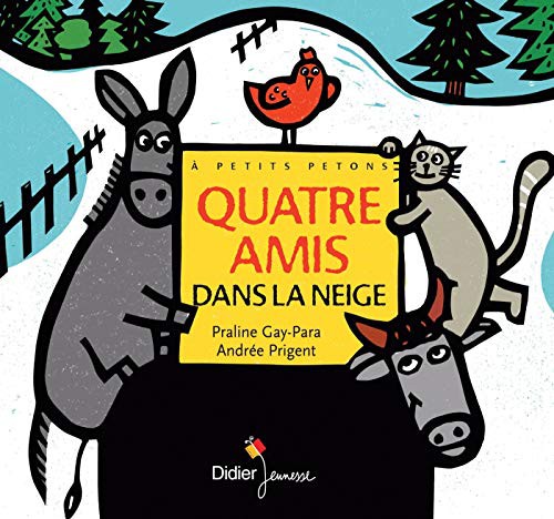 Quatre amis dans la neige - poche