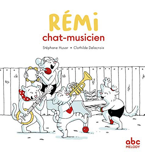 ANIMAUX RIGOLOS - REMI, CHAT MUSICIEN