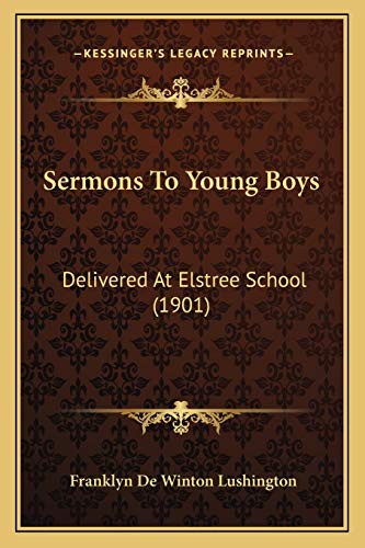 Sermons To Young Boys