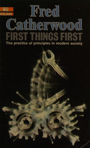 First Things First