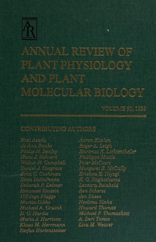 Annual Review of Plant Physiology & Plant Molecular Biology, Vol 50