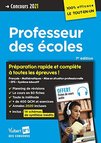 CRPE-Concours Professeur des écoles - Préparation rapide et complète à toutes