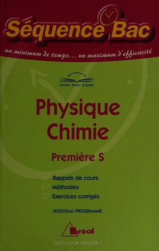 Physique, chimie, première S