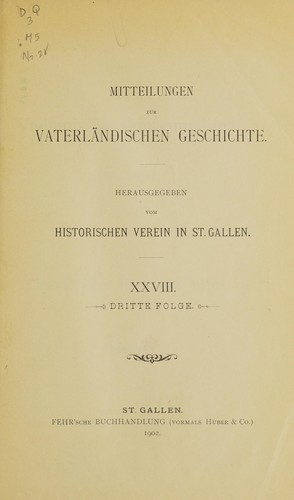 Die Vadianische Briefsammlung der Stadtbibliothek St. Gallen, IV