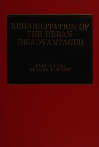 Rehabilitation of the urban disadvantaged