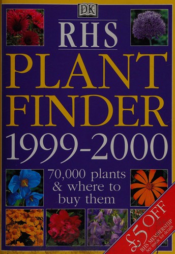 RHS plant finder 1999/2000