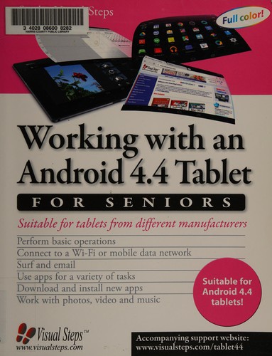 Working with an Android 4.4 tablet for seniors