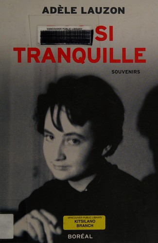 Pas si tranquille