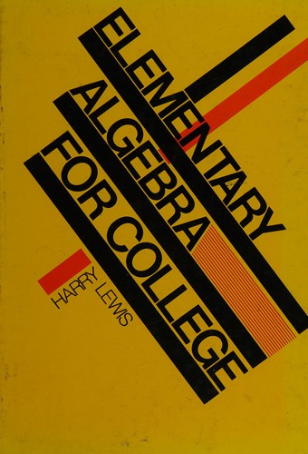 Elementary algebra for college