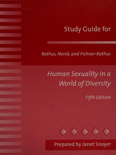 Study Guide for Human Sexuality in a World of Diversity