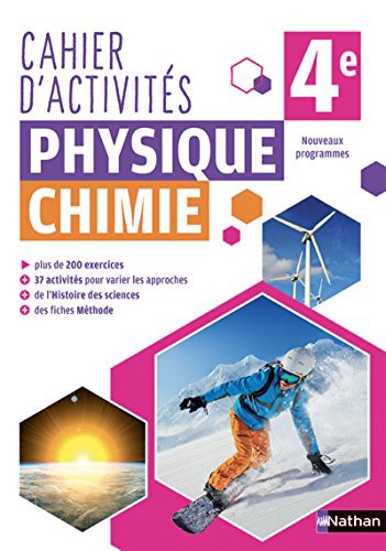 Physique Chimie 4e - Cahier - 2018