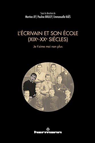 L'écrivain et son école
