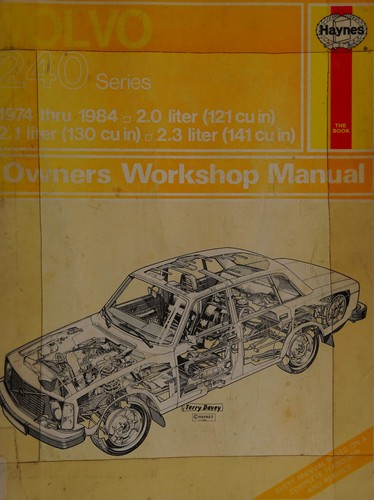 Volvo 240 series owners workshop manual
