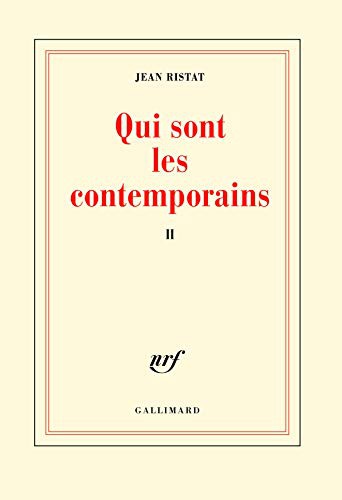 Qui sont les contemporains