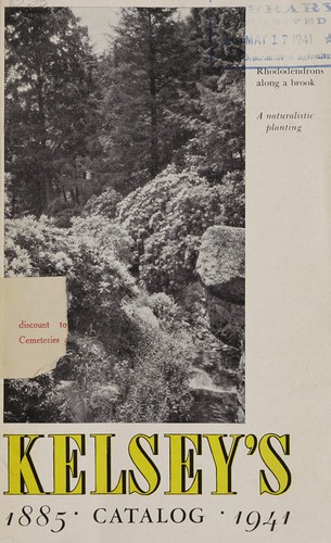 Kelsey's 1885-1941 catalog