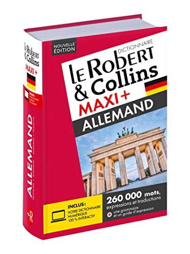 Robert & Collins Maxi+ allemand + Carte téléchargement NE