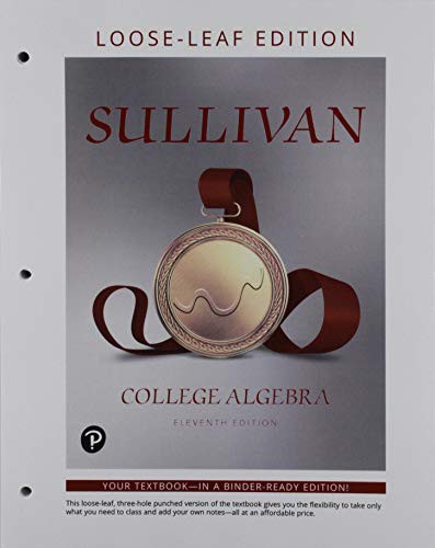 College Algebra, Loose-Leaf Edition Plus NEW MyLab Math -- 24-Month Access Card Package