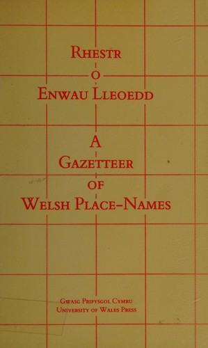 A gazetteer of Welsh place-names
