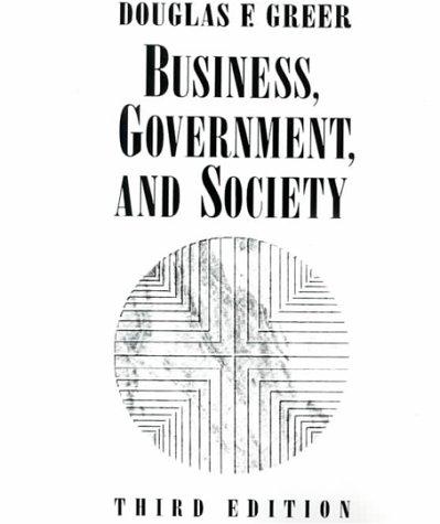 Business, Government, and Society
