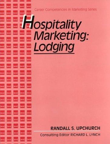 Hospitality marketing--lodging