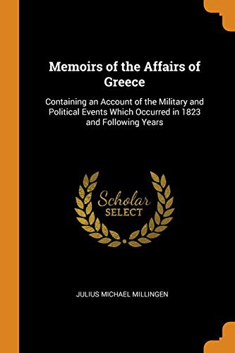 Memoirs of the Affairs of Greece