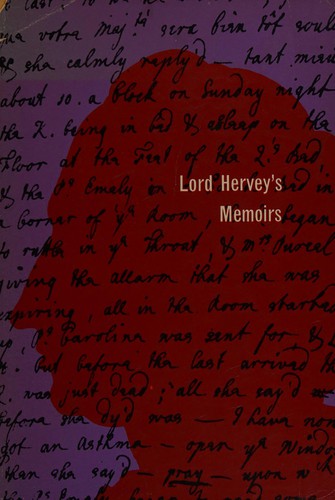 Lord Hervey's memoirs