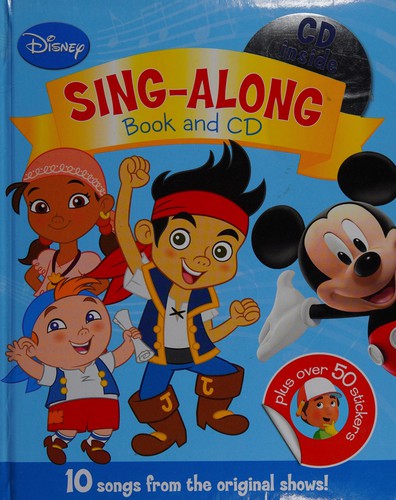 Disney sing-along book and CD