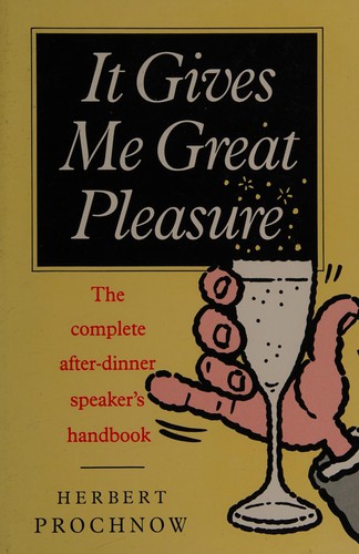 It Gives Me Great Pleasure