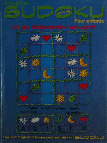 Recueil de sudoku pour enfants
