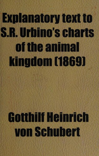 Explanatory text to s.r. urbino's charts of the animal kingdom