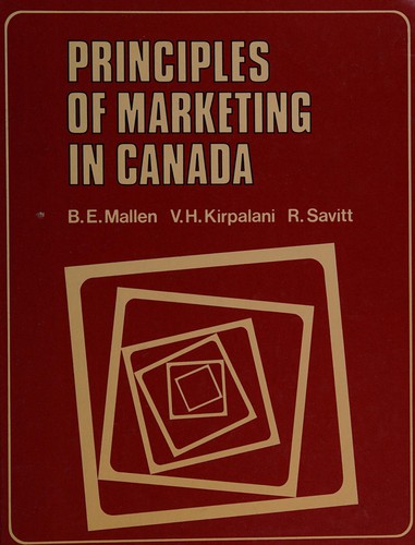 Principles of marketing in Canada