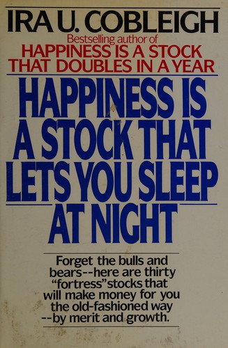 Happiness is a stock that lets you sleep at night