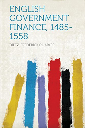 English Government Finance, 1485-1558