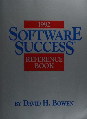 Software success 1992 reference book