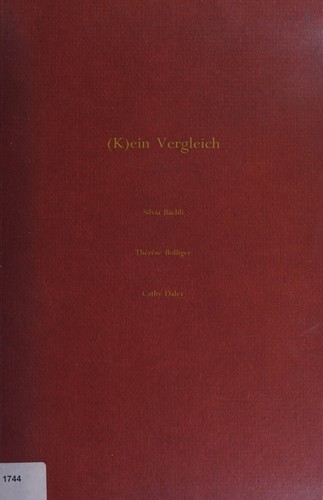( K)ein Vergleich, (dis)similarities