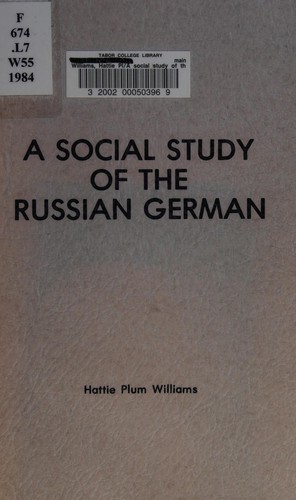 A social study of the Russian German