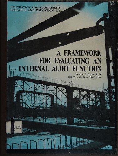 A framework for evaluating an internal audit function