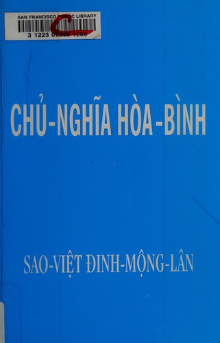 Chku-nghĩa hòa-bình