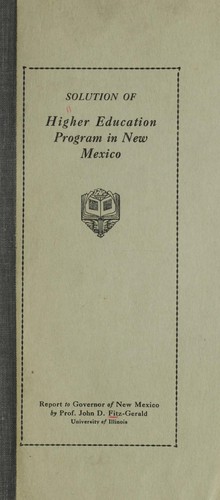 Solution of higher education program in New Mexico