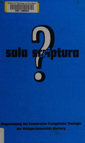 Sola scriptura?