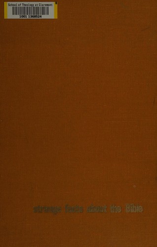 Strange facts about the Bible
