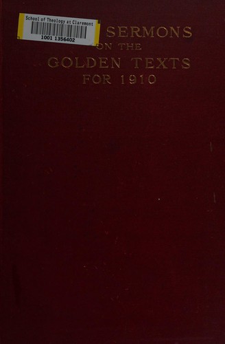 Drew sermons on the golden texts for 1910