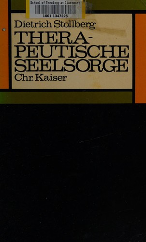 Therapeutische Seelsorge