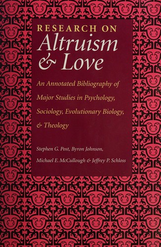 Research on altruism & love