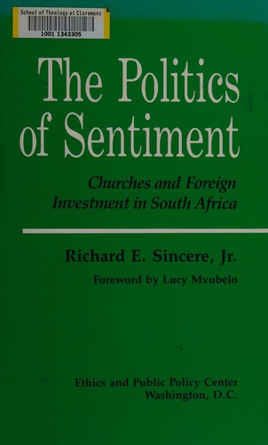 The politics of sentiment