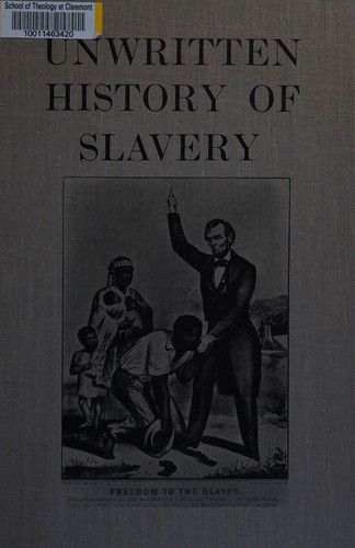 Unwritten history of slavery