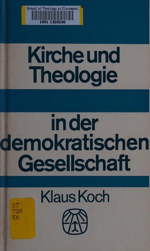 Kirche und Theologie in der demokratischen Gesellschaft