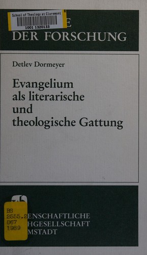Evangelium als literarische und theologische Gattung